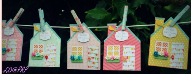 a cute shot my friend did before she sent them out. I love this idea! 